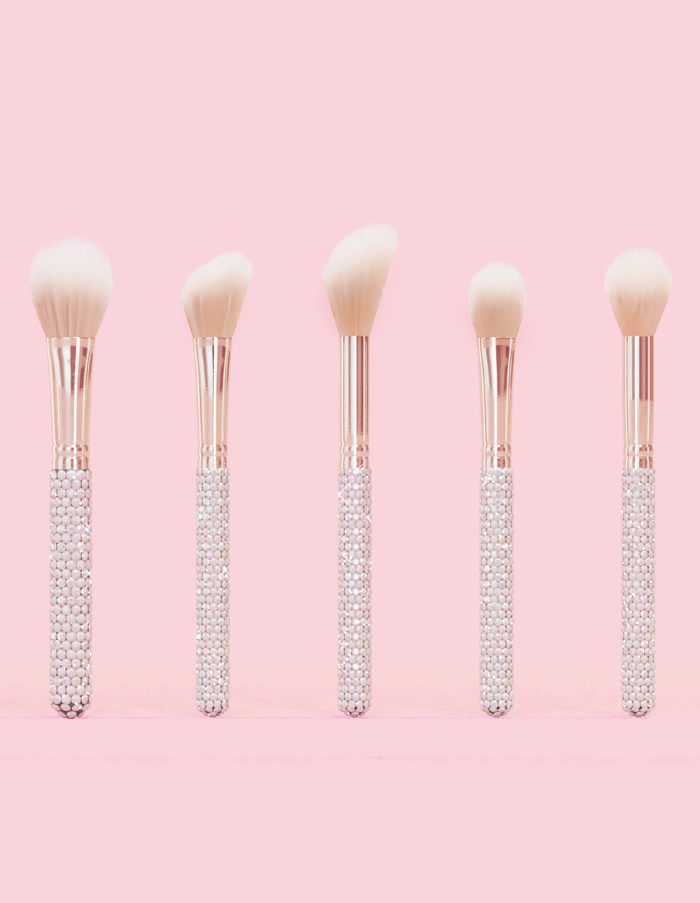 Ensemble de pinceaux de maquillage Crystal, 20 pièces