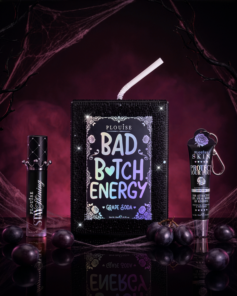 Halloween Crystal Bad Bitch Energy Lip Conditioner & Lip Oil Duo - PRE ORDER