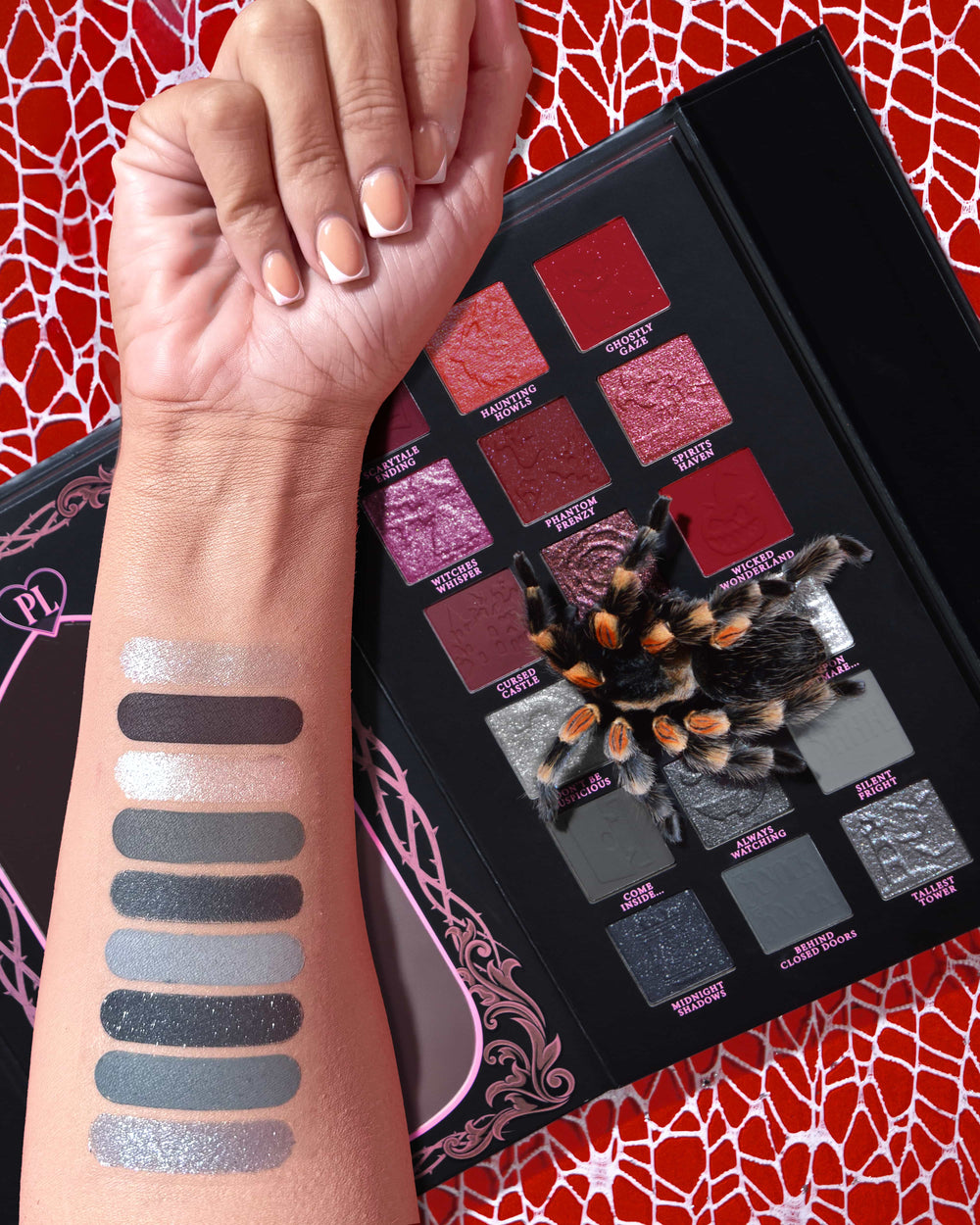 Palette d'Halloween de fin de conte effrayant