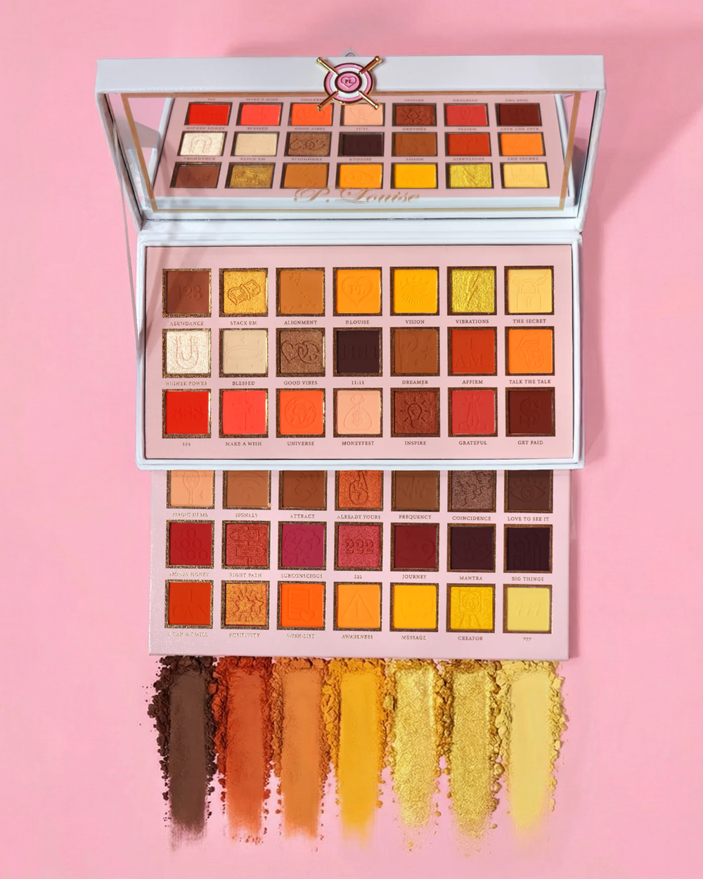 Tout ce que je vois, c'est la palette de fards à paupières $igns 42 Pan
