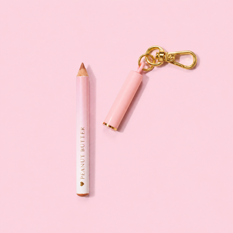 Mini crayon à lèvres porte-clés