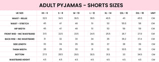 P.Louise Adults Christmas Bow Pyjamas - Shorts Set