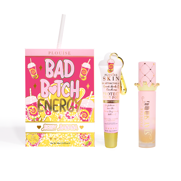 Duo revitalisant et huile pour les lèvres Bad Bitch Energy