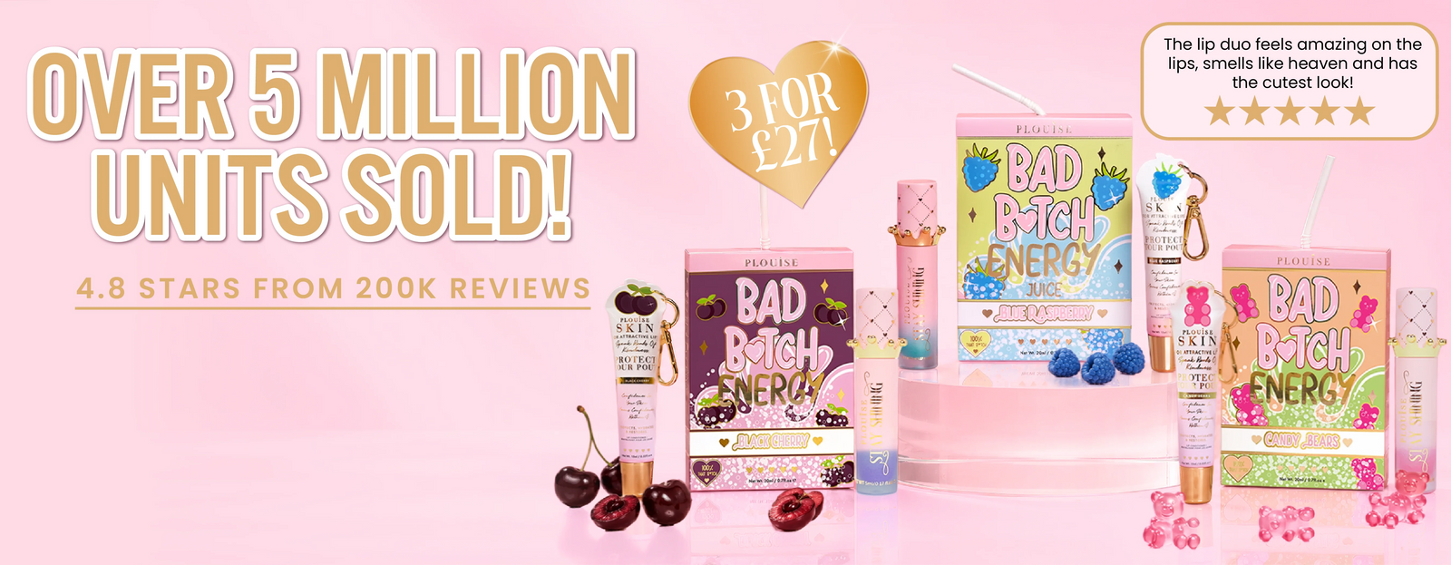 Jus énergétique Bad B*tch – Framboise bleue. 3 pour 27 £ sur tous les Bad B*tch Energy. Best-seller.