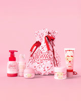 Trousse de soin du corps Satin Glow Bow