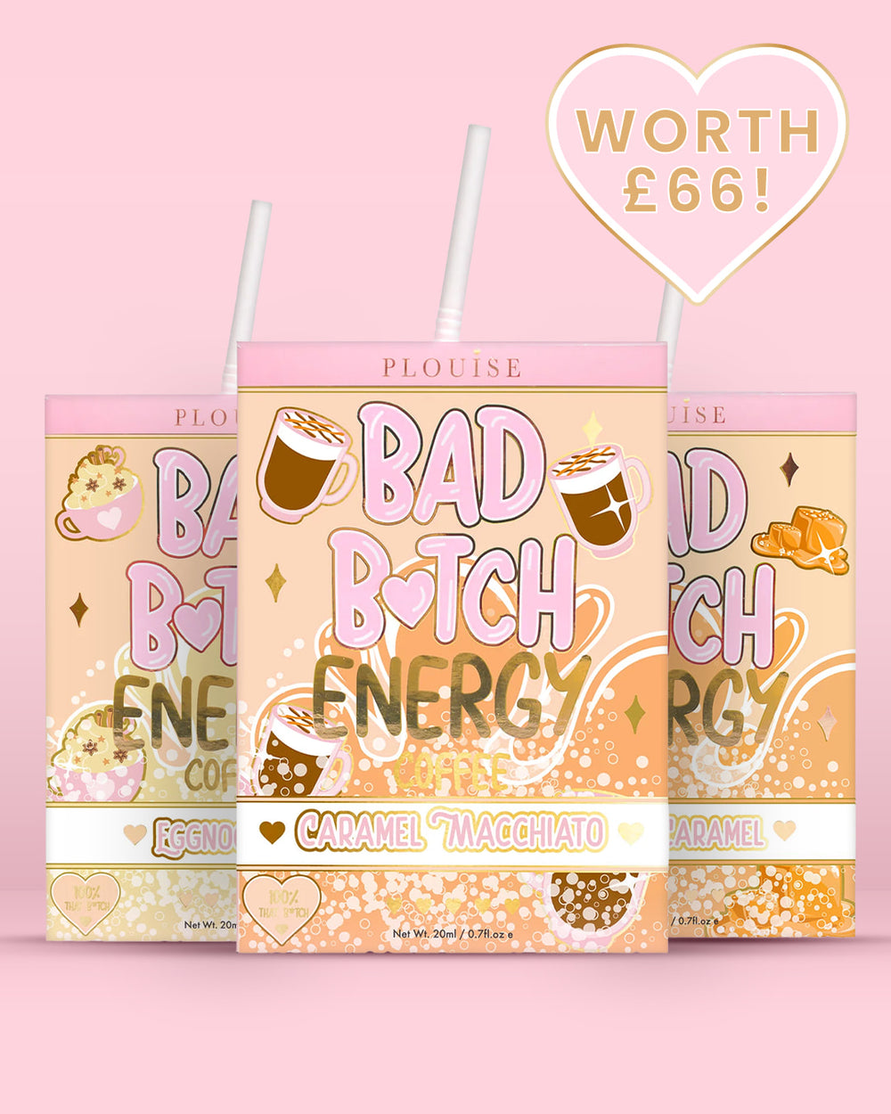 Trio pour les lèvres énergétiques Bad Bitch