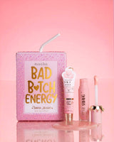 Duo pour les lèvres Bad Bitch Energy à paillettes de cristal rose P.Louise dans un sorbet arc-en-ciel comprenant une huile à lèvres brillante et un revitalisant pour les lèvres