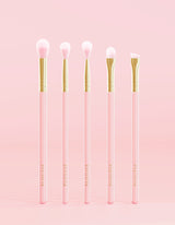 Snatch Blend & Pop 5-Piece Brow, Eye & Lip Brush Set