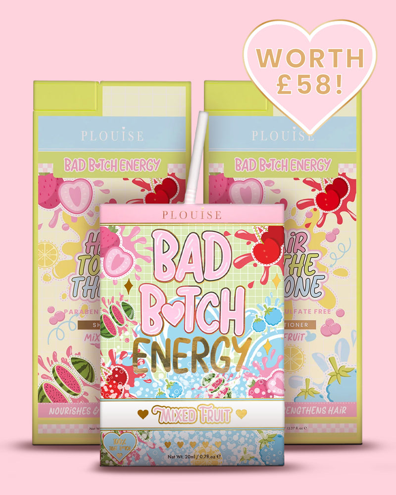 Ensemble énergie et soins capillaires Soft Girl Bad Bitch