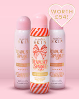 Trio de sprays fixateurs à paillettes scintillantes Ready Set