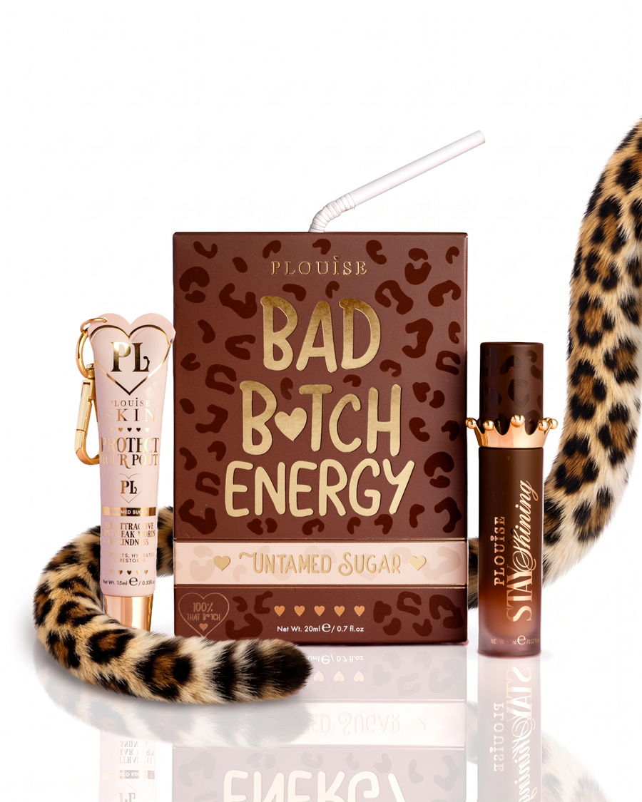 Duo revitalisant et huile pour les lèvres Cheetah Bad Bitch Energy