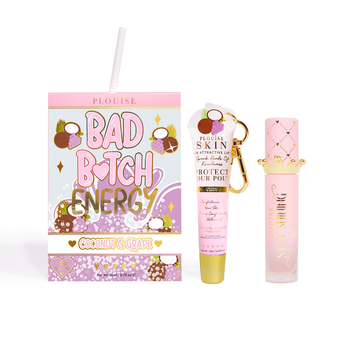 Duo revitalisant et huile pour les lèvres Bad Bitch Energy
