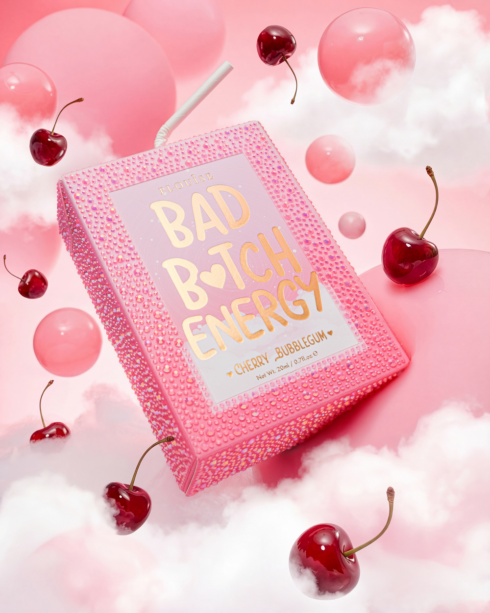 Duo pour les lèvres énergétiques Manifest Crystal Bad Bitch