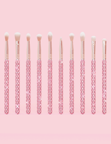 Ensemble de pinceaux de maquillage Crystal, 20 pièces