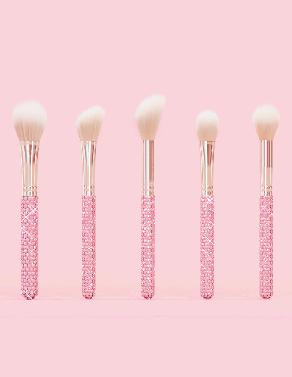 Ensemble de pinceaux de maquillage Crystal, 20 pièces