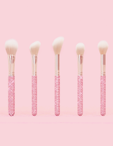 Ensemble de pinceaux de maquillage Crystal, 20 pièces