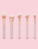 Ensemble de pinceaux de maquillage Crystal, 20 pièces