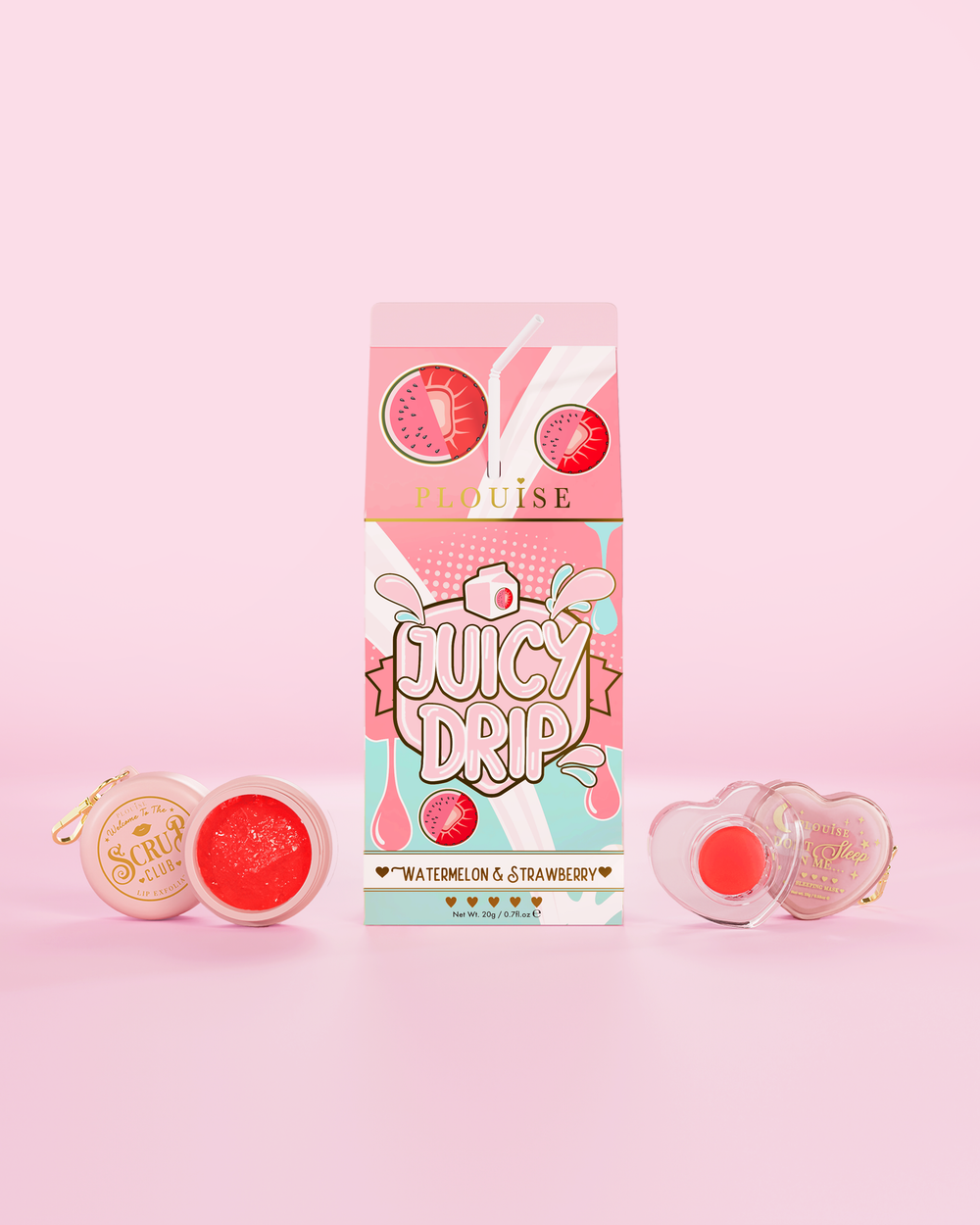Duo gommage et masque pour les lèvres Juicy Drip