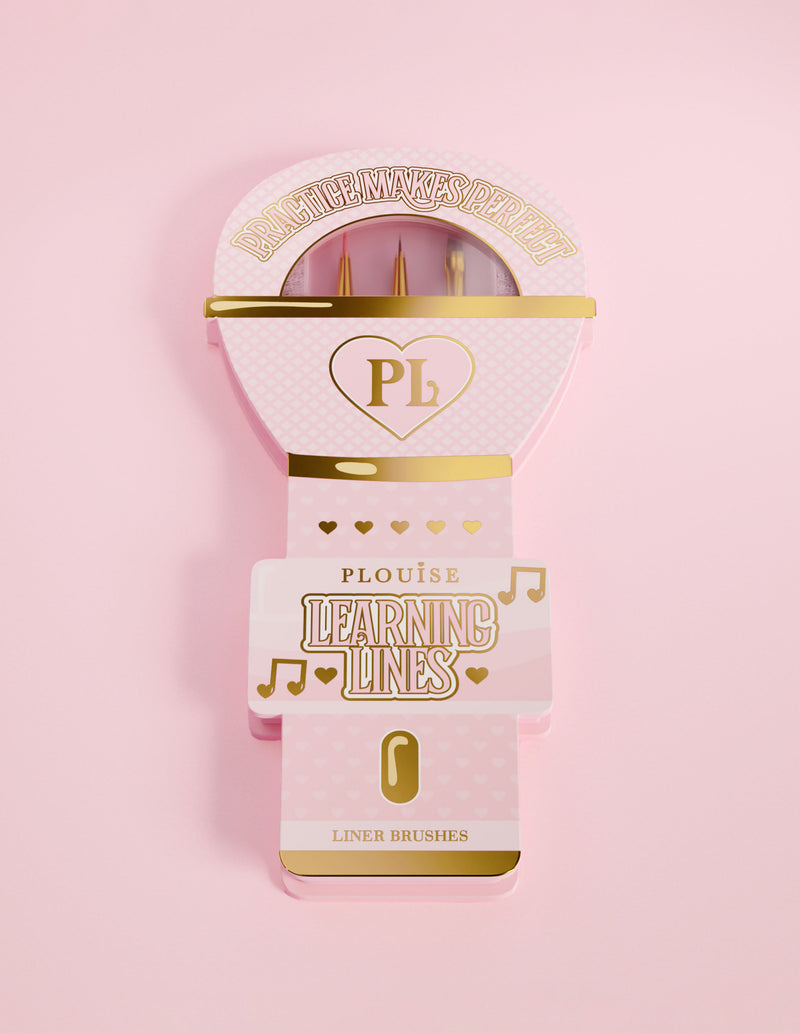 Learning Lines - Ensemble de 3 pinceaux pour eye-liner et détails