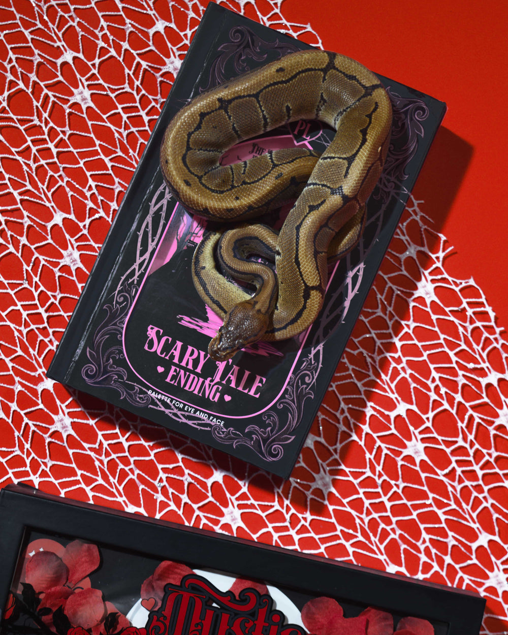 Palette d'Halloween de fin de conte effrayant