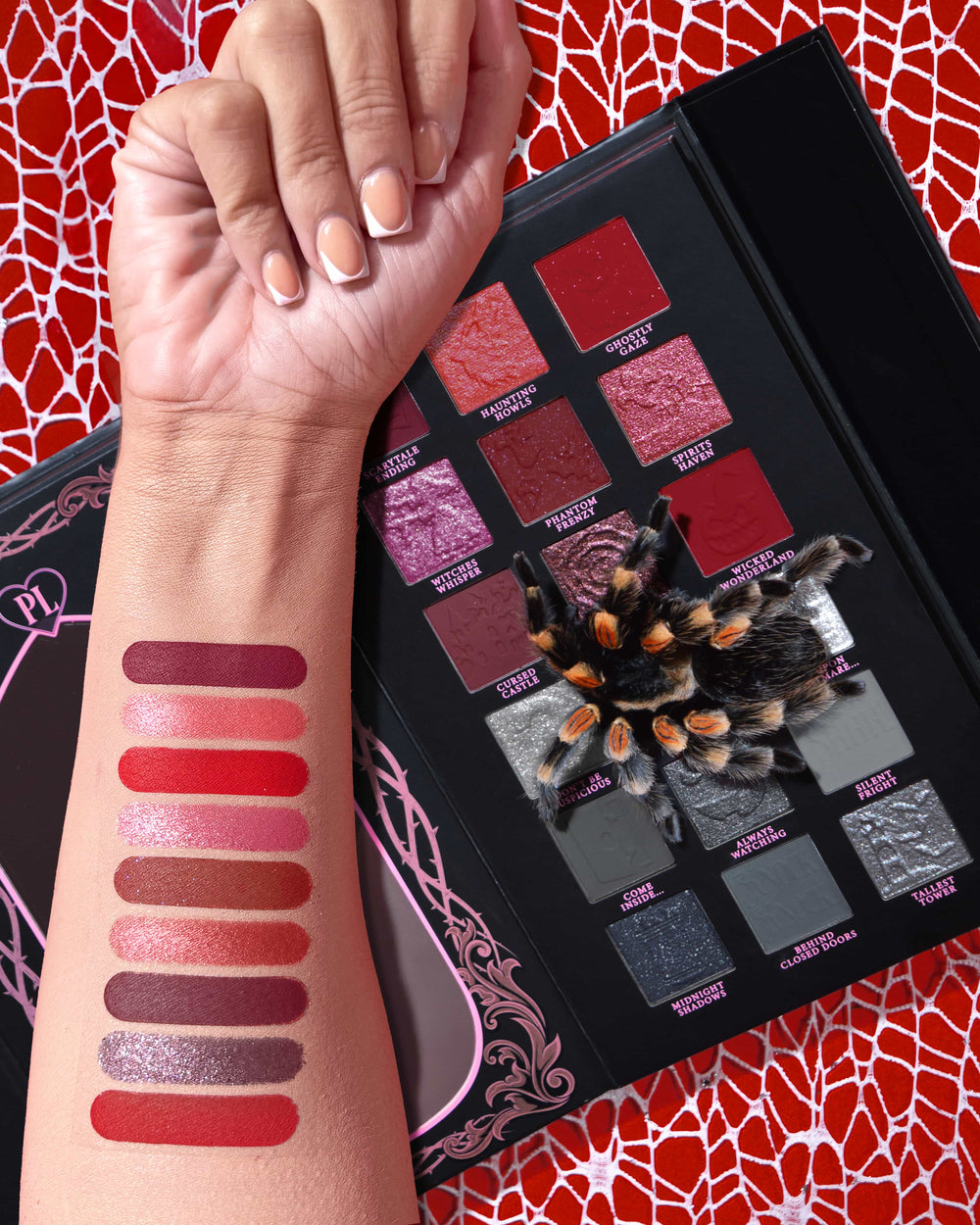 Palette d'Halloween de fin de conte effrayant