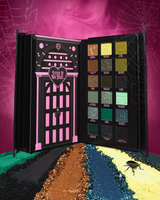 Palette d'Halloween de fin de conte effrayant