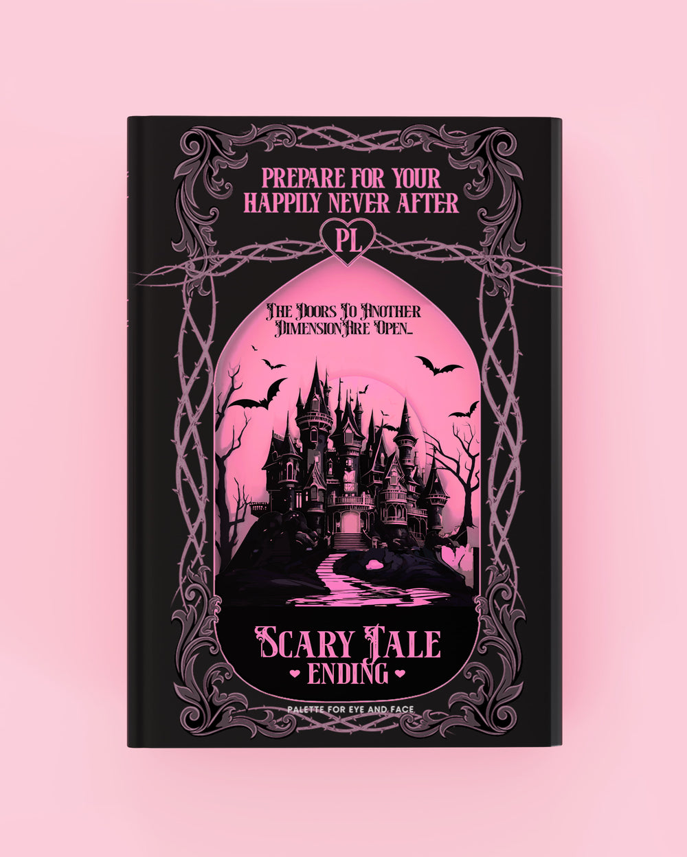Palette d'Halloween de fin de conte effrayant