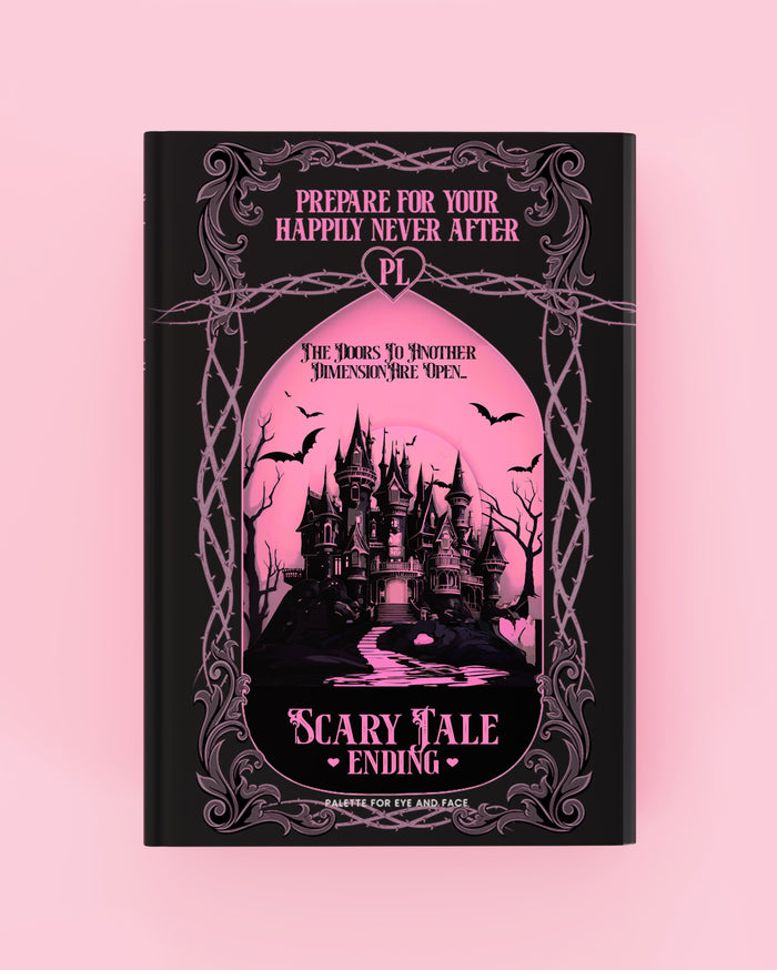 Palette d'Halloween de fin de conte effrayant