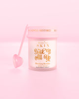 Pot de bain moussant P.Louise Soak It All Up imprégné du parfum de shortcake aux fraises