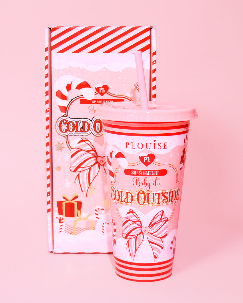 Baby Its Cold Outside And Santas Little Helper Sippy Cups