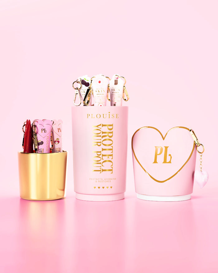 Protect Your Pout Cherry Lip Conditioner XL PR Coffret cadeau