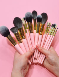 Lot de 20 pinceaux de maquillage