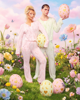 Somebunny t'aime - Pyjama lapin rose