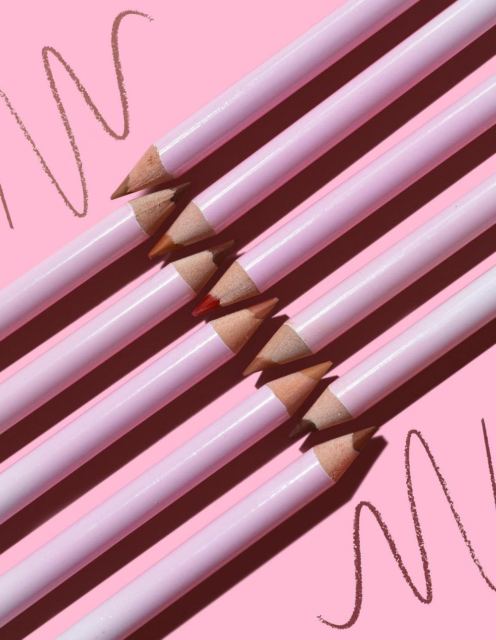 Crayon à lèvres couleur pouvant être affiné