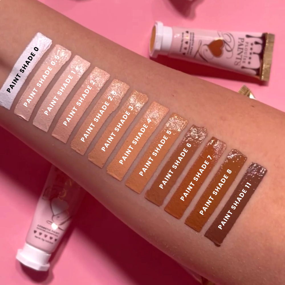 Peinture cosmétique ton sur ton