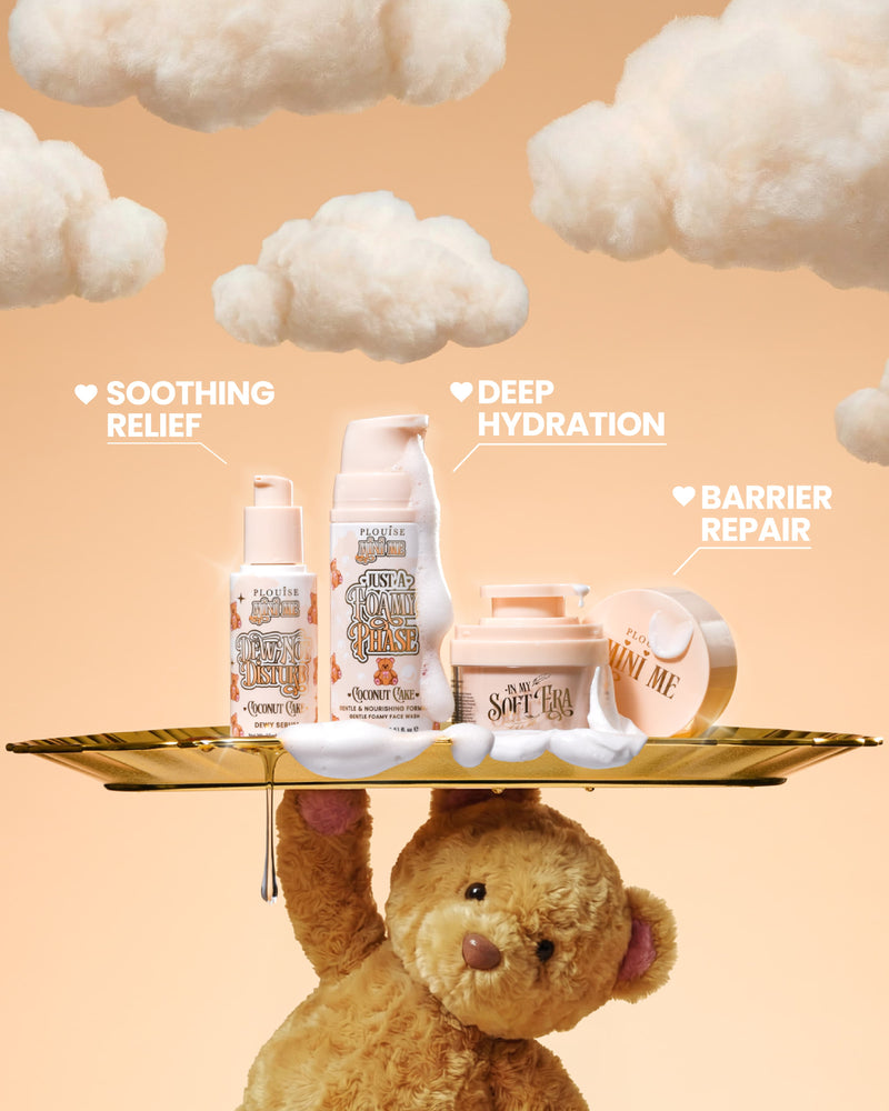 Le kit de démarrage de soins de la peau le plus doux au toucher et un petit sac imprimé - PRÉCOMMANDE