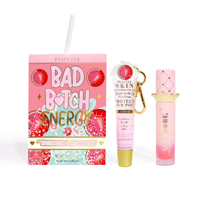 Duo revitalisant et huile pour les lèvres Bad Bitch Energy