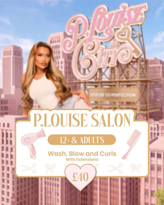 P.Louise City - Adultes et plus de 12 ans Lavage, brushing et séchage des boucles (copie)
