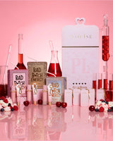 Coffret cadeau trio cristal pour les lèvres et spray désinfectant pour les mains