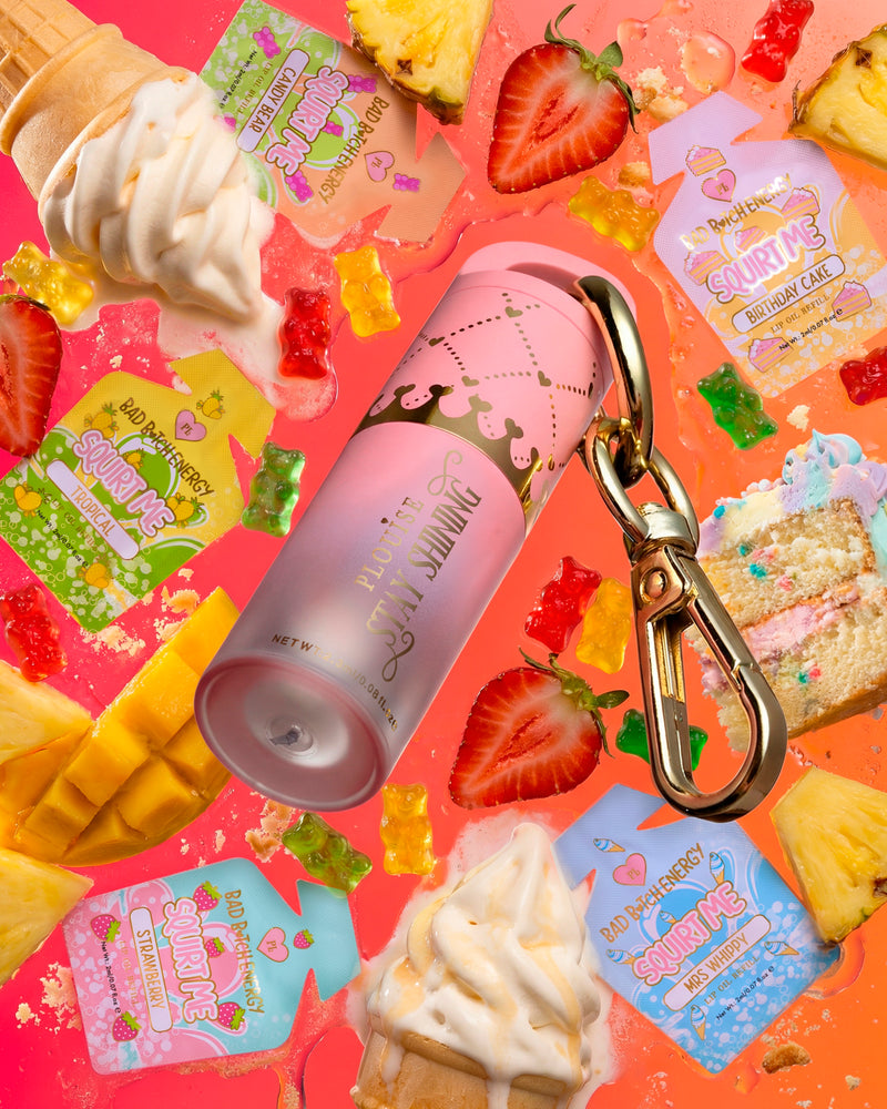Ensemble d'huiles à lèvres rechargeables Build Your Gloss Bestie