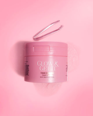 P.Louise Glow And Get It Tampons de gel tonique - Cherry Bubblegum
